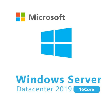 Centro de datos de Microsoft Windows Server 2019 | 16 núcleos | Licencia Digital